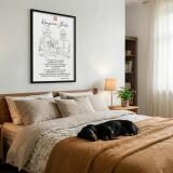 Prezent na Złote Gody - Portret Pary ze zdjęcia | Pamiątka na 50 Rocznicę Ślubu, Jubielusz 82464 - miniaturka 4