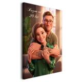 Obraz na 20 Rocznicę Ślubu | Bajkowy Portret Pary 82459-20 - miniaturka 3