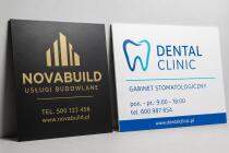 Szyld reklamowy z logo | DIBOND |  Tablica reklamowa firmowa | Trwała reklama zewnętrzna - miniaturka 2