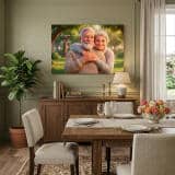 Portret ze zdjęcia dla Pary- Prezent na 20 Rocznicę Ślubu, Porcelanowe Gody | Obraz w bajkowym stylu 82459-20 - miniaturka 4