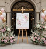 Tablica Powitalna na Rocznicę Ślubu | Plakat na przywitanie gości 82389 - miniaturka 8