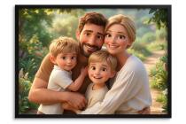 Plakat z własnego zdjęcia- Portret w stylu bajki, animacji 82457 - miniaturka 6