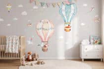 Naklejka ścienna dla dzieci - balony 7000 - miniaturka 4