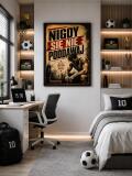 Plakat motywacyjny- Nigdy Się Nie Poddawaj | Dekoracja w stylu retro 76004 - miniaturka 4