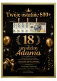 Kartka urodzinowa z miejscem na pieniądze | Prezent na18 urodziny, Plakat na osiemnastkę 31000 - miniaturka 1