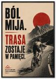 Obraz sportowy z motywacyjnym cytatem | Motywacyjny Plakat z kolarzem 76007 - miniaturka 1