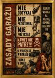 Śmieszny Plakat dla mężczyzny– Zasady Garażu, Regulamin warsztatu 76092 - miniaturka 1