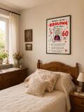 Plakat z życzeniami dla babci - 60 lat | Pamiątka urodzinowa 31021 - miniaturka 4