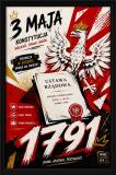 Plakat Patriotyczny- Konstytucja 3 Maja | Obraz edukacyjny do klasy historycznej 70137 - miniaturka 3