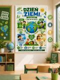 Plakat edukacyjny dla dzieci- Dzień ziemi, Ekologia | Obraz do szkoły, przedszkola 70135 - miniaturka 3