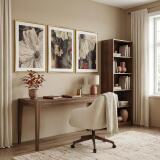 Eleganckie Plakaty z kwiatami- Beżowe Maki |Zestaw Obrazów w stylu Vintage 42250 - miniaturka 2