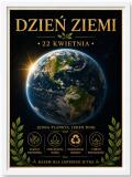 Nowoczesny Plakat Ekologiczny- Dzień Ziemi | Dekoracja do szkoły, biura 70136 - miniaturka 3