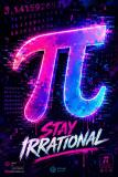 Plakat Matematyczny- Neonowa Liczba Pi π | Obraz Geek Style 70133 - miniaturka 4