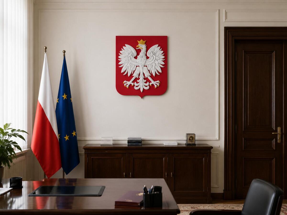 Godło Polski- Orzeł Biały | Godło Państwowe | PCV 60x50cm - zdjęcie 2