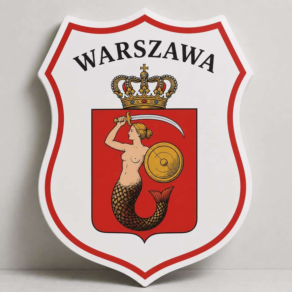 Herb z własnym nadrukiem | PCV | Tablica z logo, Godło szkoły, miasta, Herb Klubu 60x50cm - zdjęcie 4