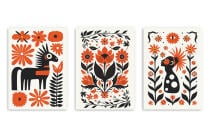 Zestaw 3 Plakatów- Folk Art, Ludowe Wzory | Obrazy na ścianę Folklor 42264 - miniaturka 8