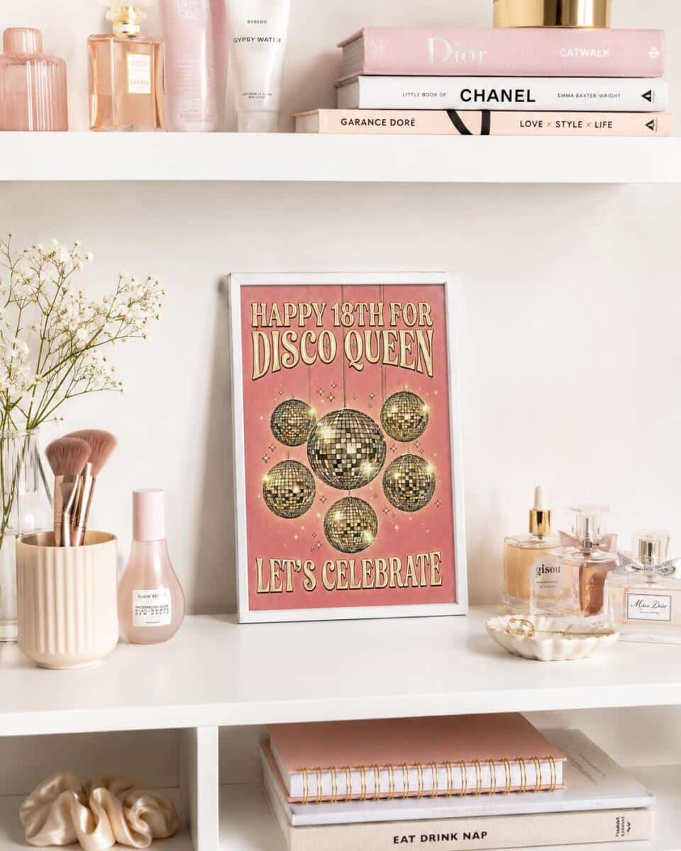 Plakat glamour na osiemnastkę | Prezent urodzinowy na 18 urodziny 31010 - zdjęcie 2