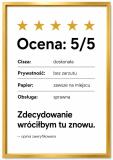 Humorystyczna Dekoracja do Łazienki- Plakat z opinią o wc | Zabawny Obraz do toalety 76074 - miniaturka 3