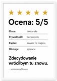 Humorystyczna Dekoracja do Łazienki- Plakat z opinią o wc | Zabawny Obraz do toalety 76074 - miniaturka 4