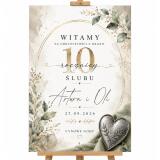 Tablica powitalna na 10 Rocznicę Ślubu | Plakat Witamy- Cynowe Gody 31060 - miniaturka 1