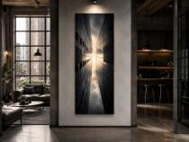 Nowoczesny obraz na ścianę- Miejska Architektura, wieżowce | Dekoracja do biura, salonu w stylu Loft 76046 - miniaturka 3