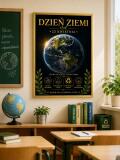 Nowoczesny Plakat Ekologiczny- Dzień Ziemi | Dekoracja do szkoły, biura 70136 - miniaturka 2
