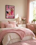 Plakat na osiemnastkę - Pretty in Pink  | Pamiątka 18 urodzin dla dziewczyny 31014 - miniaturka 4
