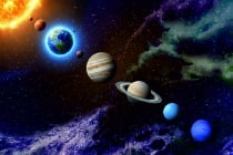 Fototapeta na ścian planety kosmos 40379 - miniaturka 3