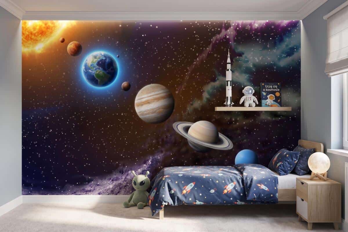 Fototapeta na ścian planety kosmos 40379