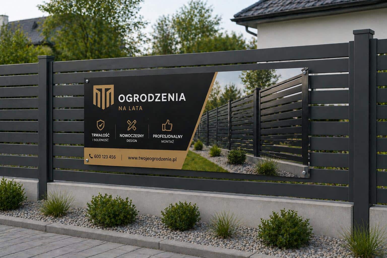 Tablica reklamowa z dibondu. Jak oznaczyć lokal, biuro lub punkt usługowy?