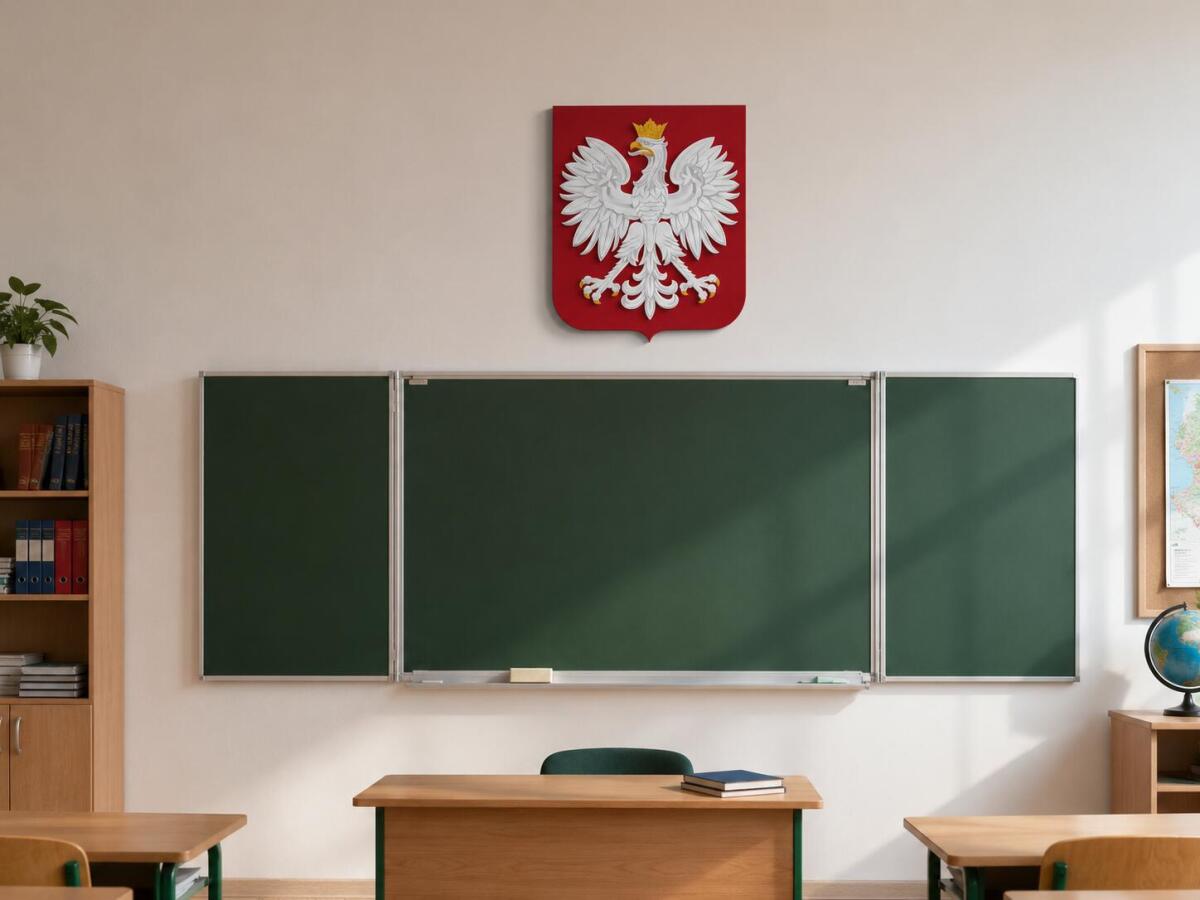 Godło Polski- Orzeł Biały | Godło Państwowe | PCV 60x50cm - zdjęcie 4