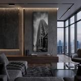 Obraz na Ścianę Drapacz Chmur | Monochromatyczna Architektura Miejska 31322 - miniaturka 5