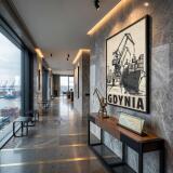 Stylowy Plakat Retro Gdynia Morze - Sepia | Dekoracja do Biura Gabinetu 31102 - miniaturka 6