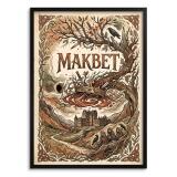 Plakat Makbet Szekspir na ścianę | Mroczna dekoracja vintage 31108 - miniaturka 1