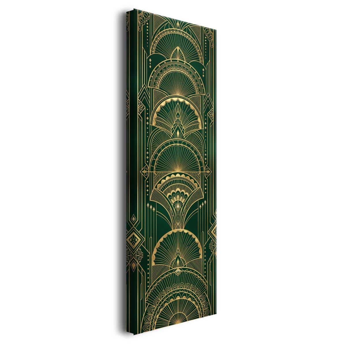 Stylowy Obraz Złoty Ornament Art Deco | Luksusowa Dekoracja Ścienna 31262 - zdjęcie 2