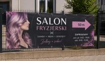 Baner Reklamowy z Własnym Nadrukiem MOCNY 520 g/m² Baner firmowy z logo - miniaturka 4