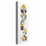Obraz Pionowy Geometria - Japandi Szałwiowy | Elegancka Dekoracja 31297 - miniaturka 2