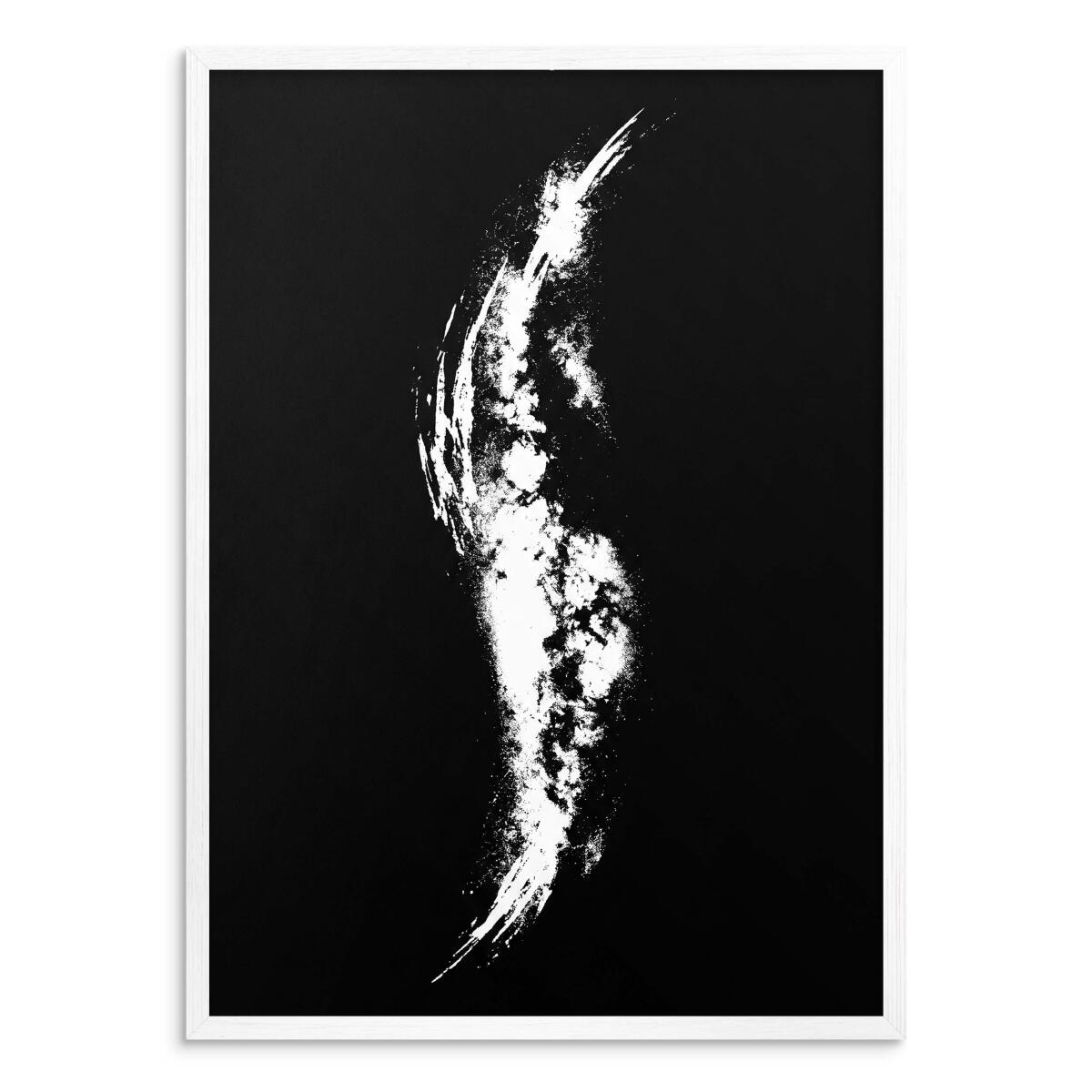 Plakat dekoracyjny Kosmiczny Pył- Monochromatyczny | Stylowe biuro 31127 - zdjęcie 2