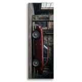 Obraz Loft Zabytkowe Auto w Garażu | Elegancka Dekoracja do Gabinetu 31289 - miniaturka 1