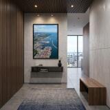 Plakat Port Gdynia z lotu ptaka | Nowoczesny obraz morze do salonu 31101 - miniaturka 5