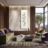 Botaniczny obraz Akwarela Oliwiki | Elegancka dekoracja do jadalni 31266 - miniaturka 3