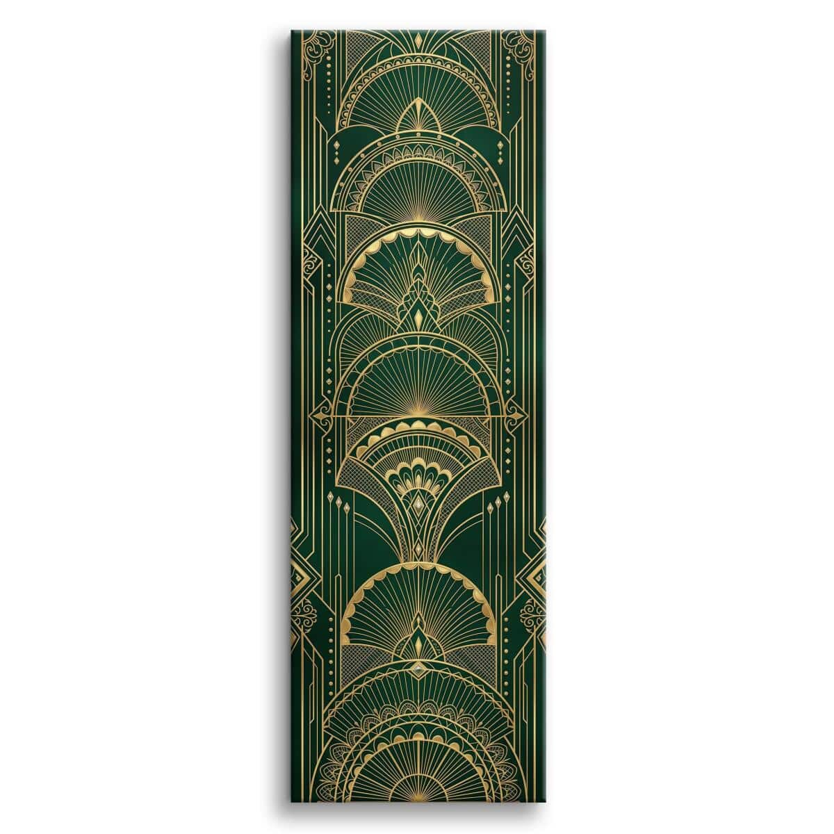 Stylowy Obraz Złoty Ornament Art Deco | Luksusowa Dekoracja Ścienna 31262