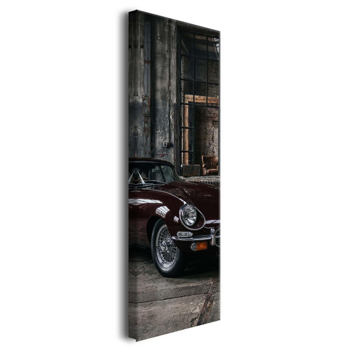 Pionowy Obraz na Płótnie Auto Vintage | Elegancka Dekoracja Ścienna 31293 - zdjęcie 2
