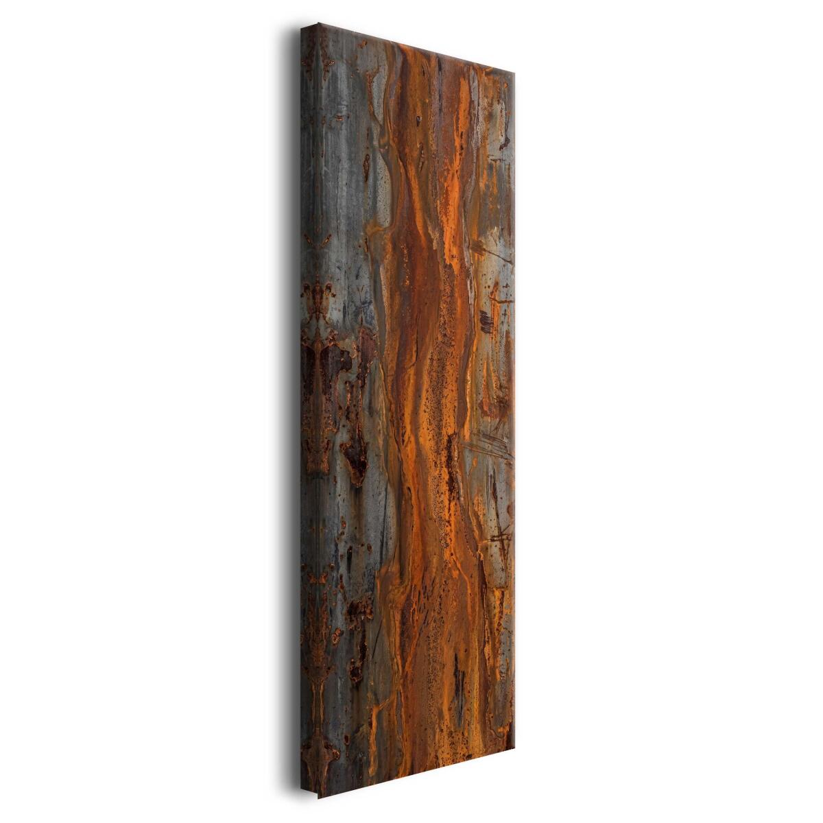 Stylowa dekoracja ścienna- Corten i rdza | Industrialny obraz loft 31305 - zdjęcie 2