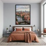 Modna Dekoracja ścienna- Wrocław z lotu ptaka | Plakat loftowy 31116 - miniaturka 4
