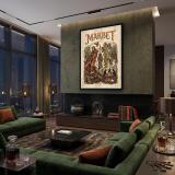 Plakat Makbet Szekspir vintage- Ilustracja do salonu | Stylowy obraz retro 31104 - miniaturka 6