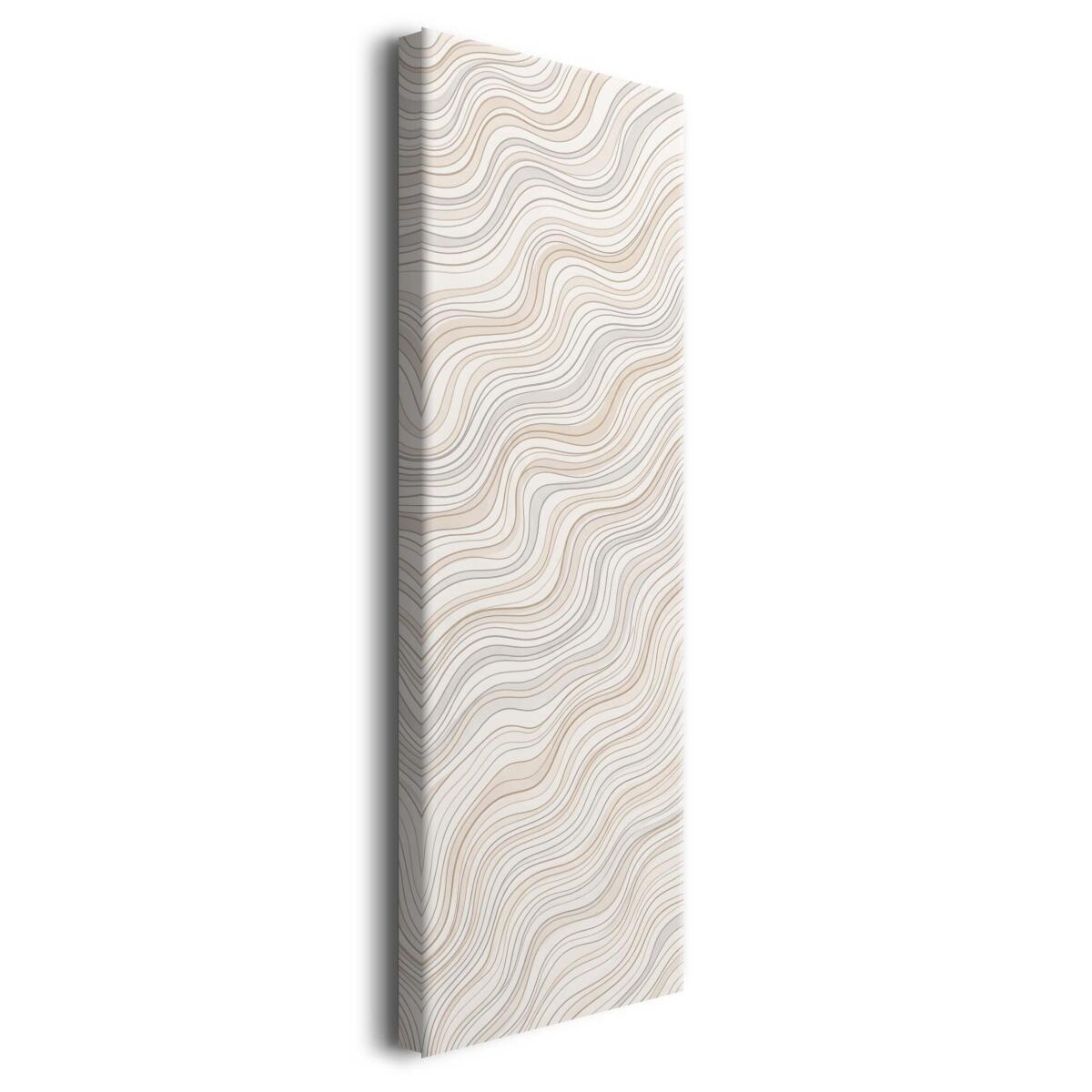 Obraz na Ścianę Beżowe Linie | Minimalistyczna Abstrakcja Boho 31310 - zdjęcie 2