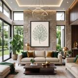 Plakat Botaniczny Monstera Line Art | Minimalistyczny Obraz Boho do Salonu 31089 - miniaturka 6