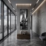 Nowoczesny Obraz do Salonu- Stalowa Wieża | Architektura Loft na Płótnie 31320 - miniaturka 5