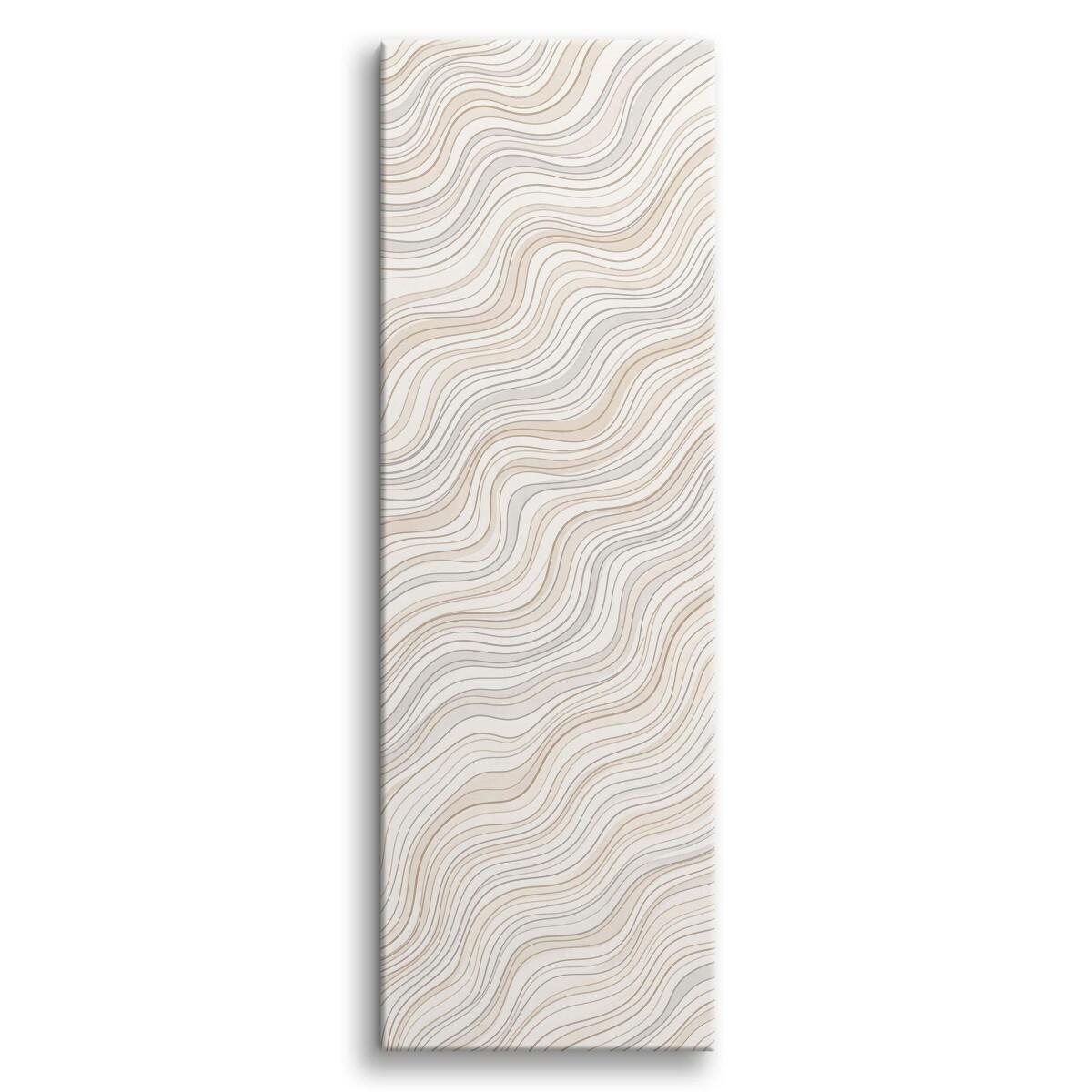 Obraz na Ścianę Beżowe Linie | Minimalistyczna Abstrakcja Boho 31310
